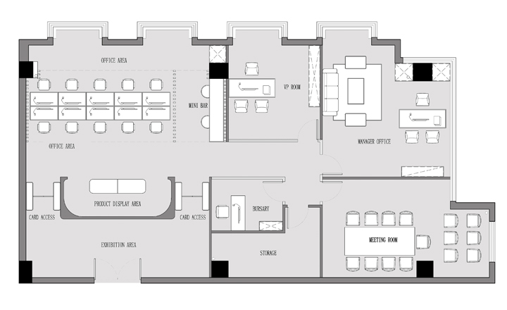 点击浏览大图 苏州大河科技办公设计欣赏