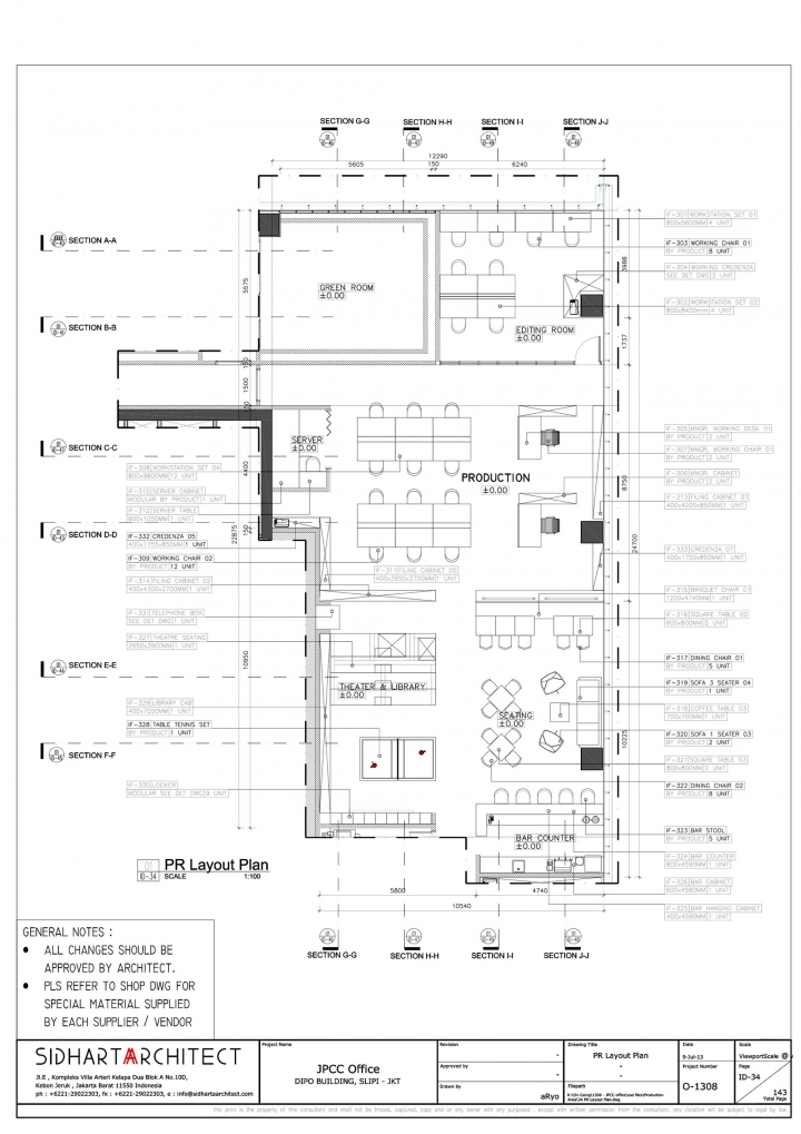 活力满满 雅加达社区教堂办公室设计