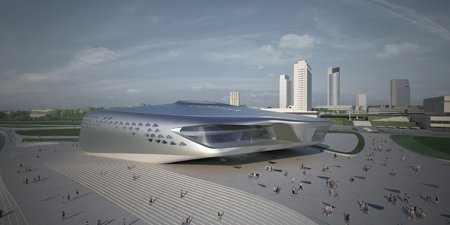 Zaha Hadid设计的Guggenheim博物馆