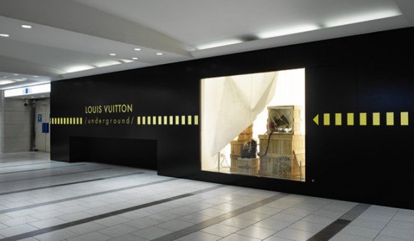 Louis Vuitton Underground概念店室内空间设计